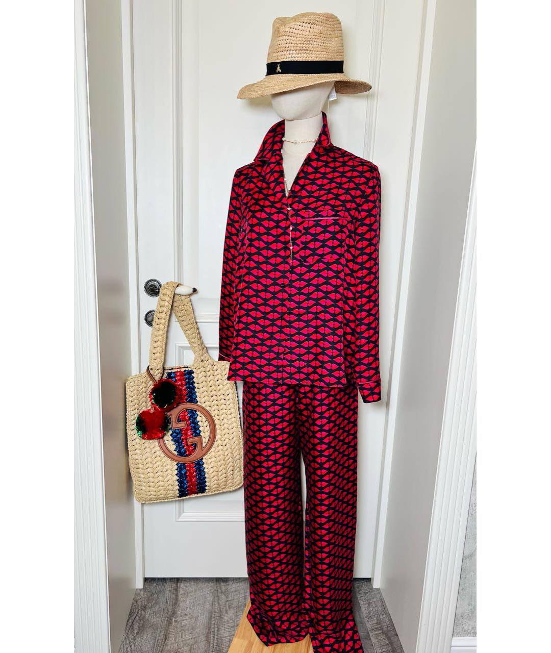 WEEKEND MAX MARA Шелковый костюм с брюками, фото 7