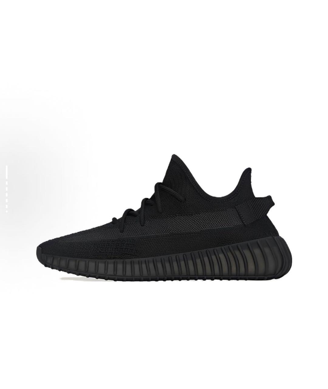 YEEZY Черные низкие кроссовки / кеды, фото 5