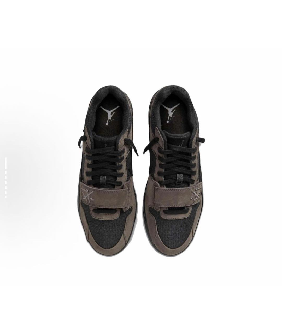 CACTUS JACK BY TRAVIS SCOTT Коричневые высокие кроссовки / кеды, фото 4