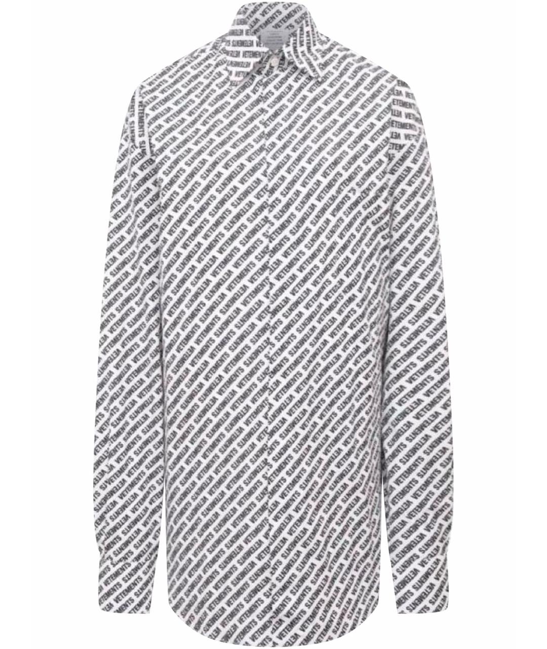 VETEMENTS Белая хлопковая блузы, фото 1