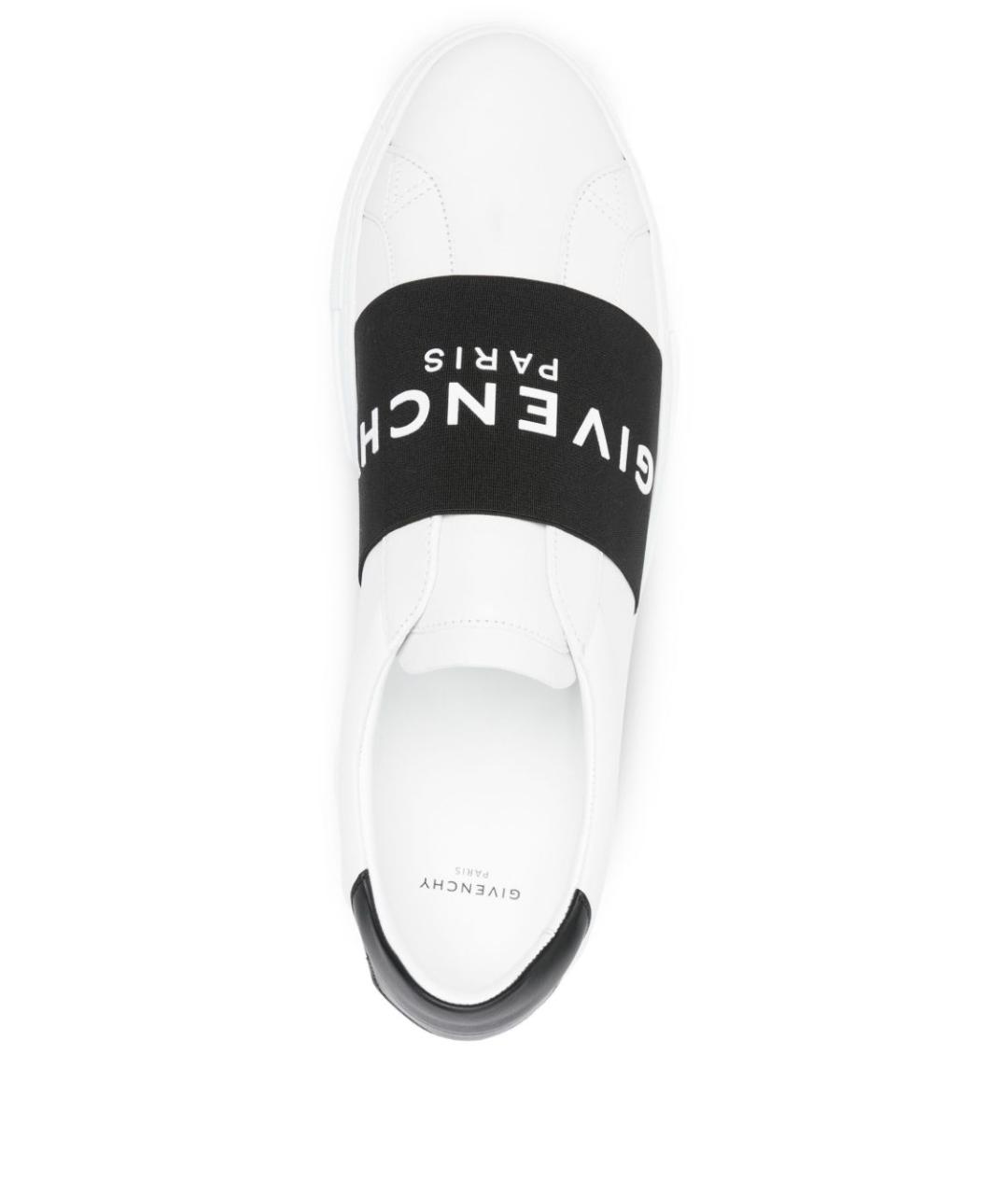 GIVENCHY Белые кожаные слипоны, фото 4