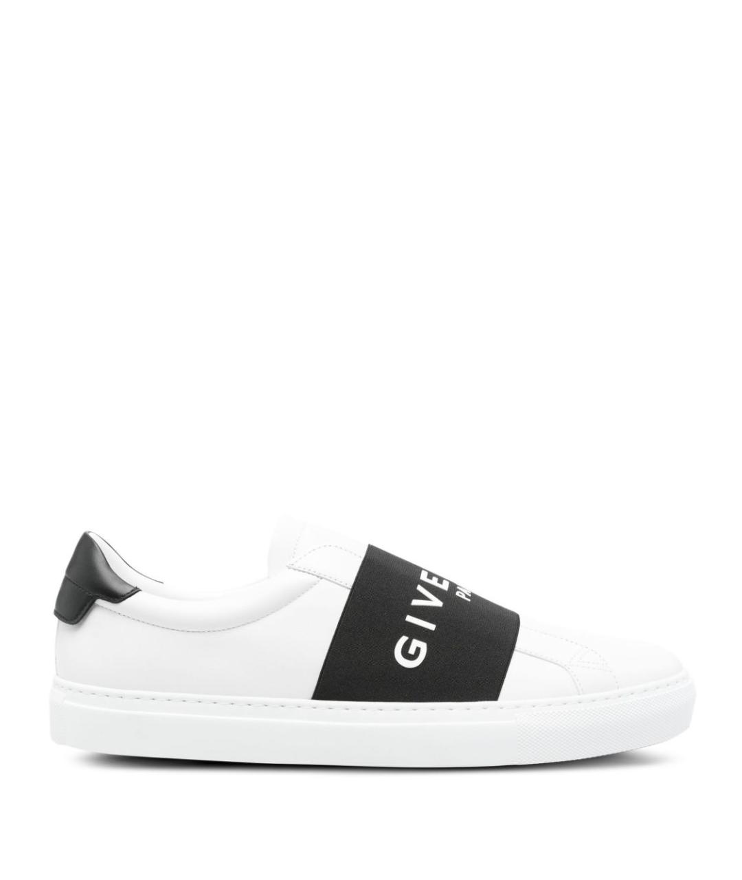 GIVENCHY Белые кожаные слипоны, фото 1