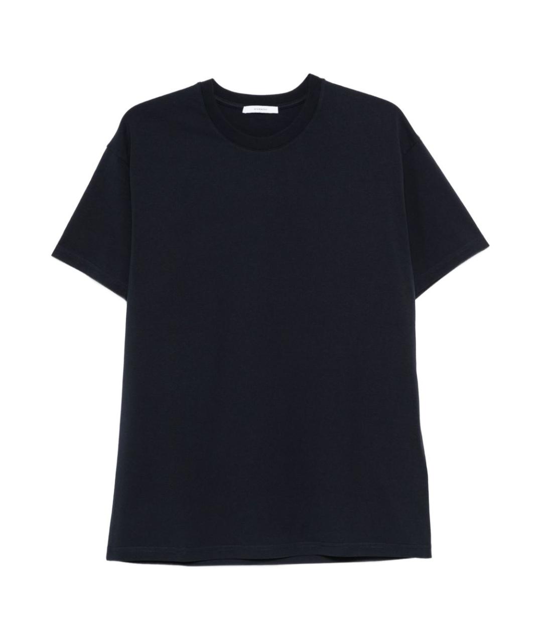 GIVENCHY Черная хлопковая футболка, фото 1