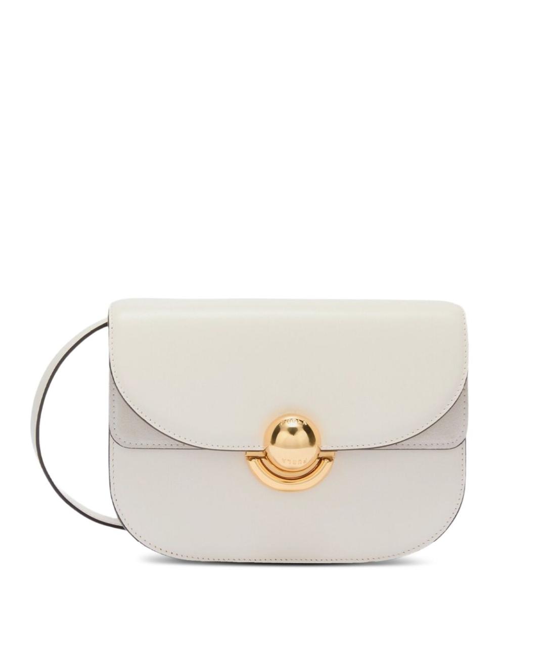 FURLA Белая кожаная сумка через плечо, фото 1