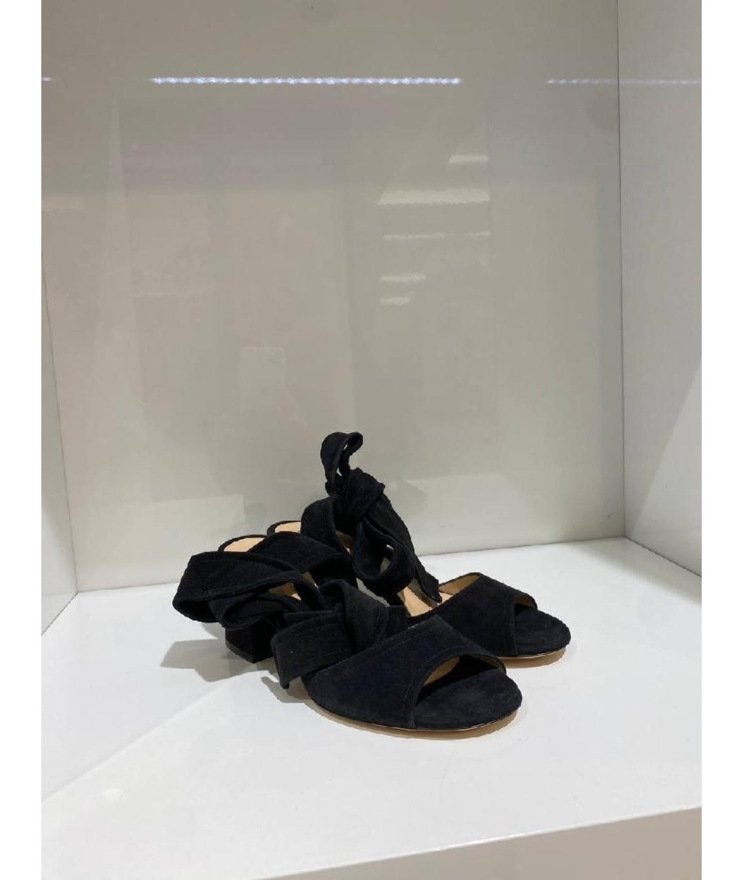 GIANVITO ROSSI Черные босоножки, фото 3