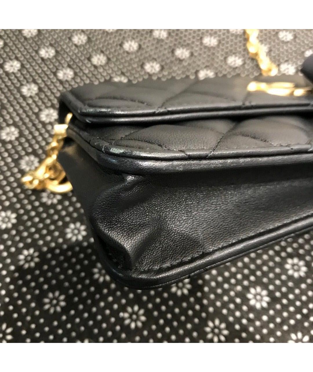 CHANEL Черная сумка через плечо, фото 7