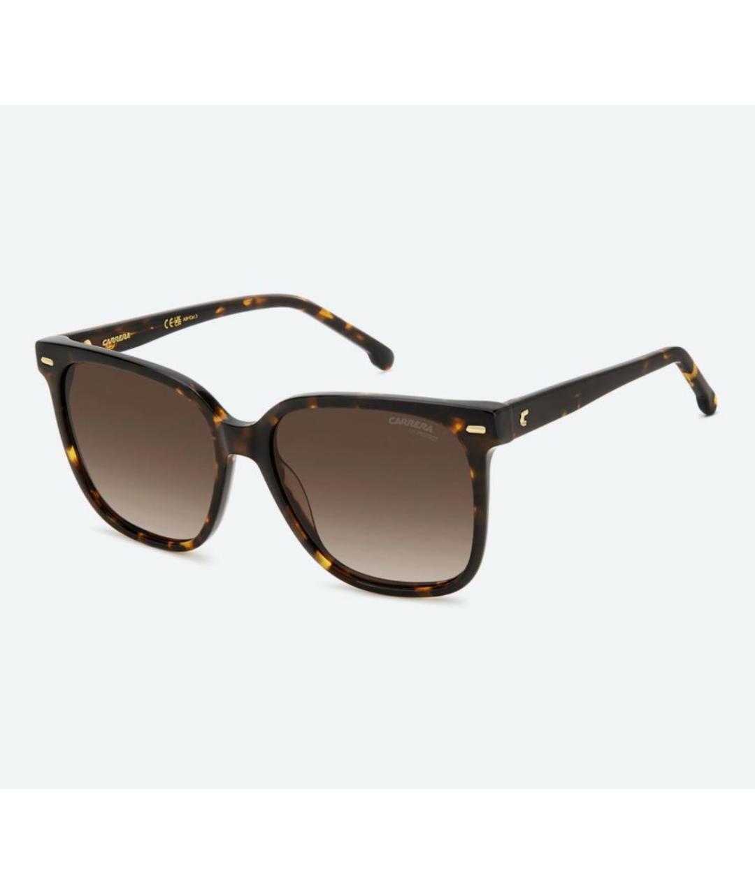 CARRERA Y CARRERA Коричневые пластиковые солнцезащитные очки, фото 2