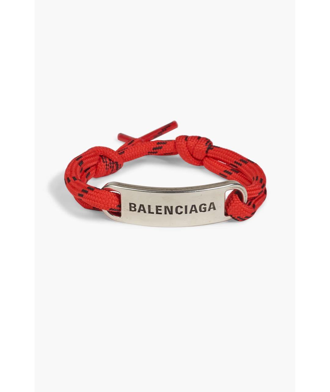 BALENCIAGA Красный браслет, фото 6