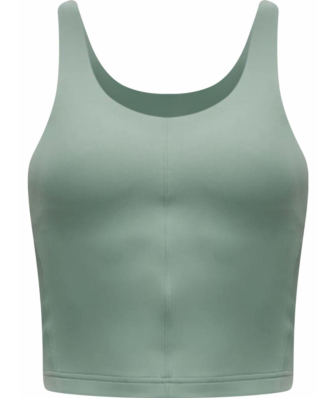 Lululemon Зеленая майка, фото 1