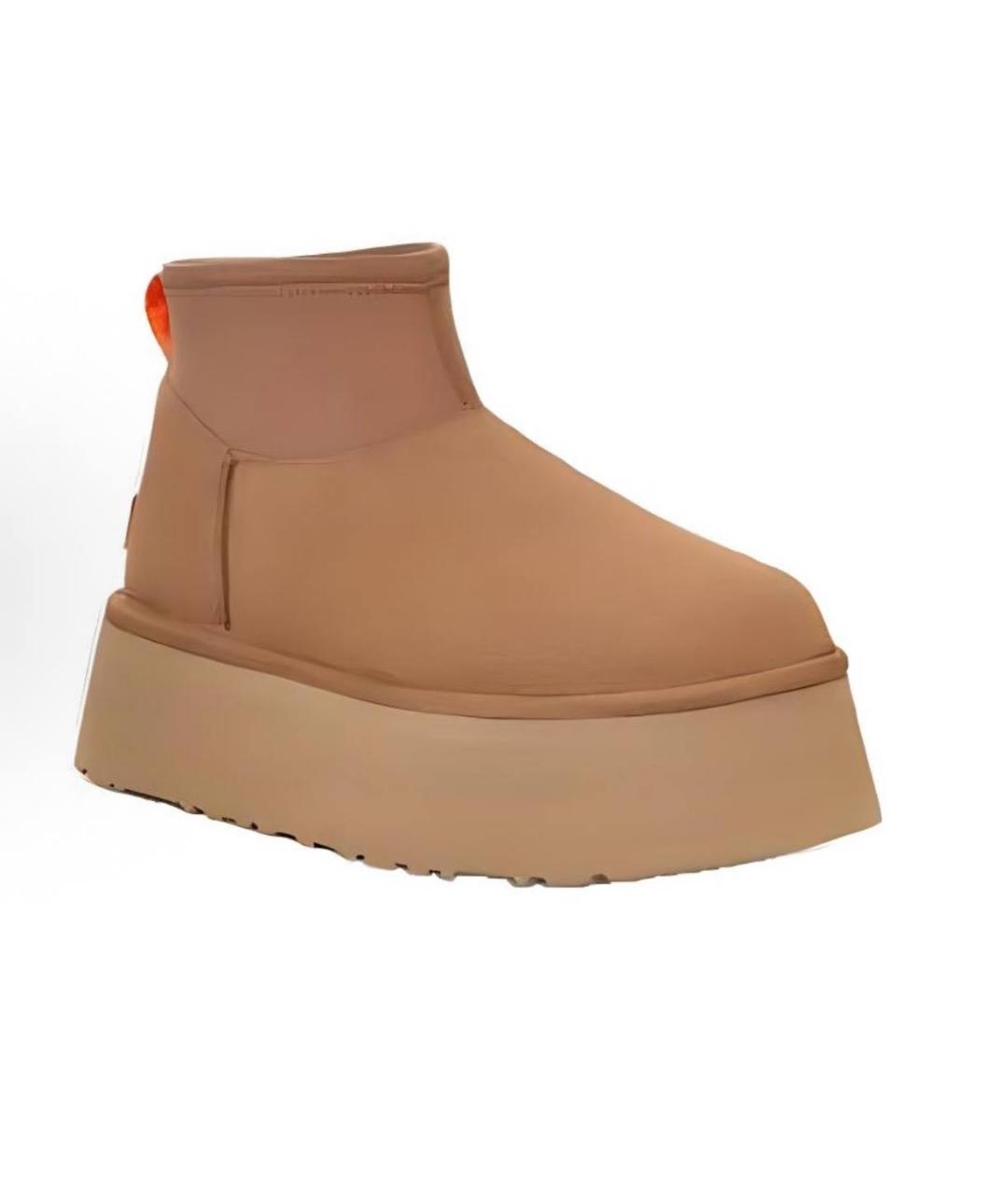 UGG AUSTRALIA Горчичные замшевые ботинки, фото 2