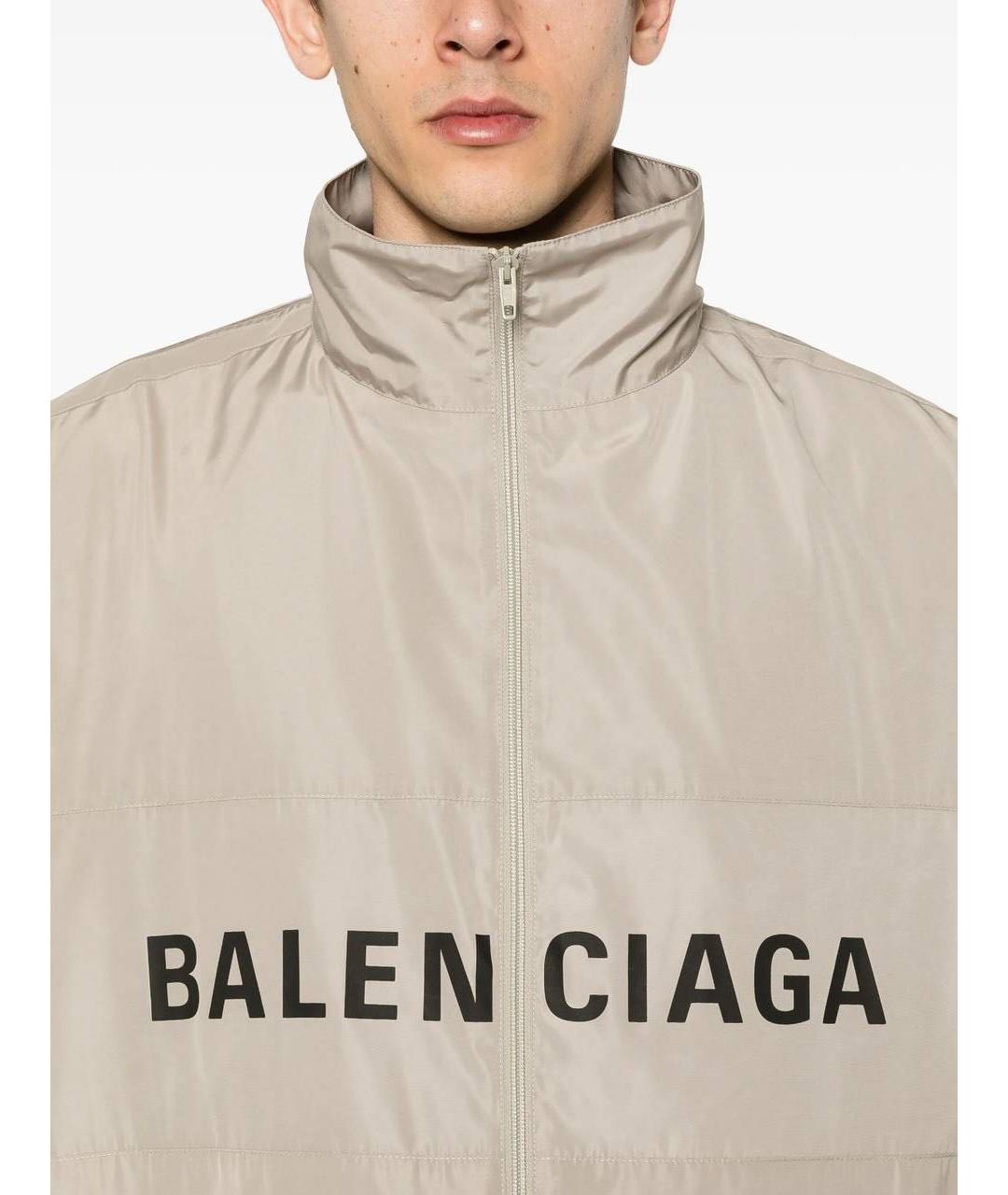 BALENCIAGA Бежевая куртка, фото 3
