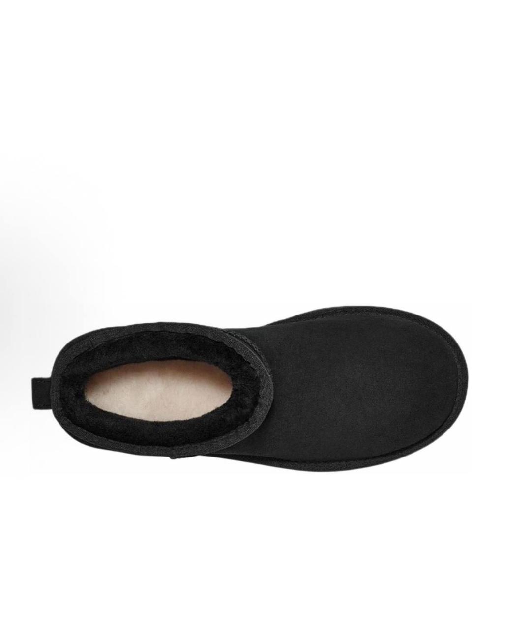 UGG AUSTRALIA Черные замшевые ботинки, фото 3