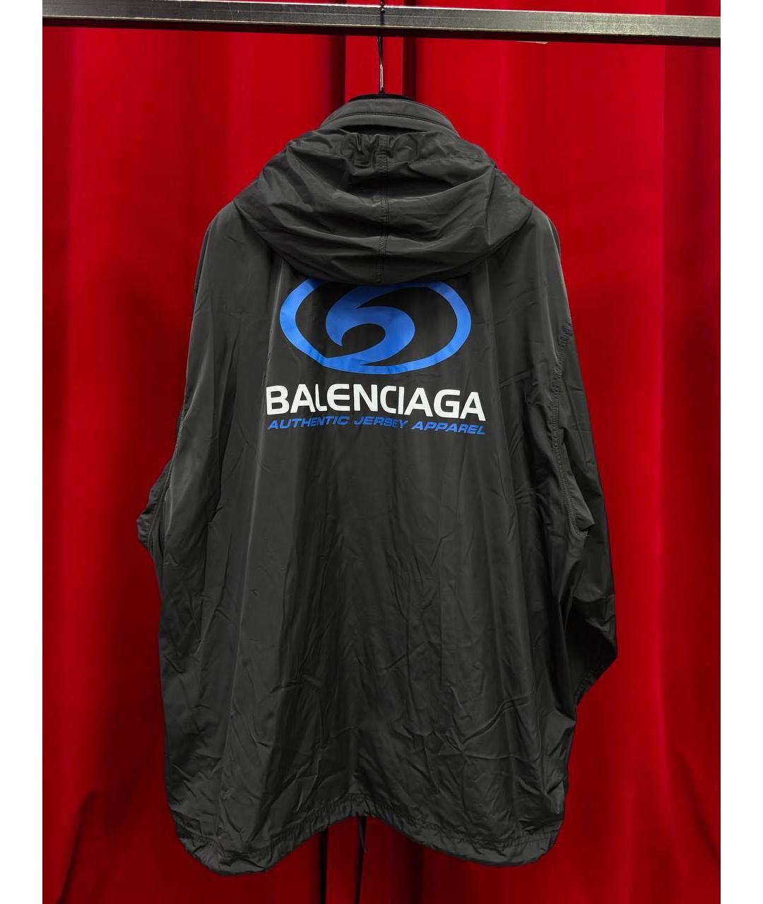 BALENCIAGA Черная куртка, фото 5