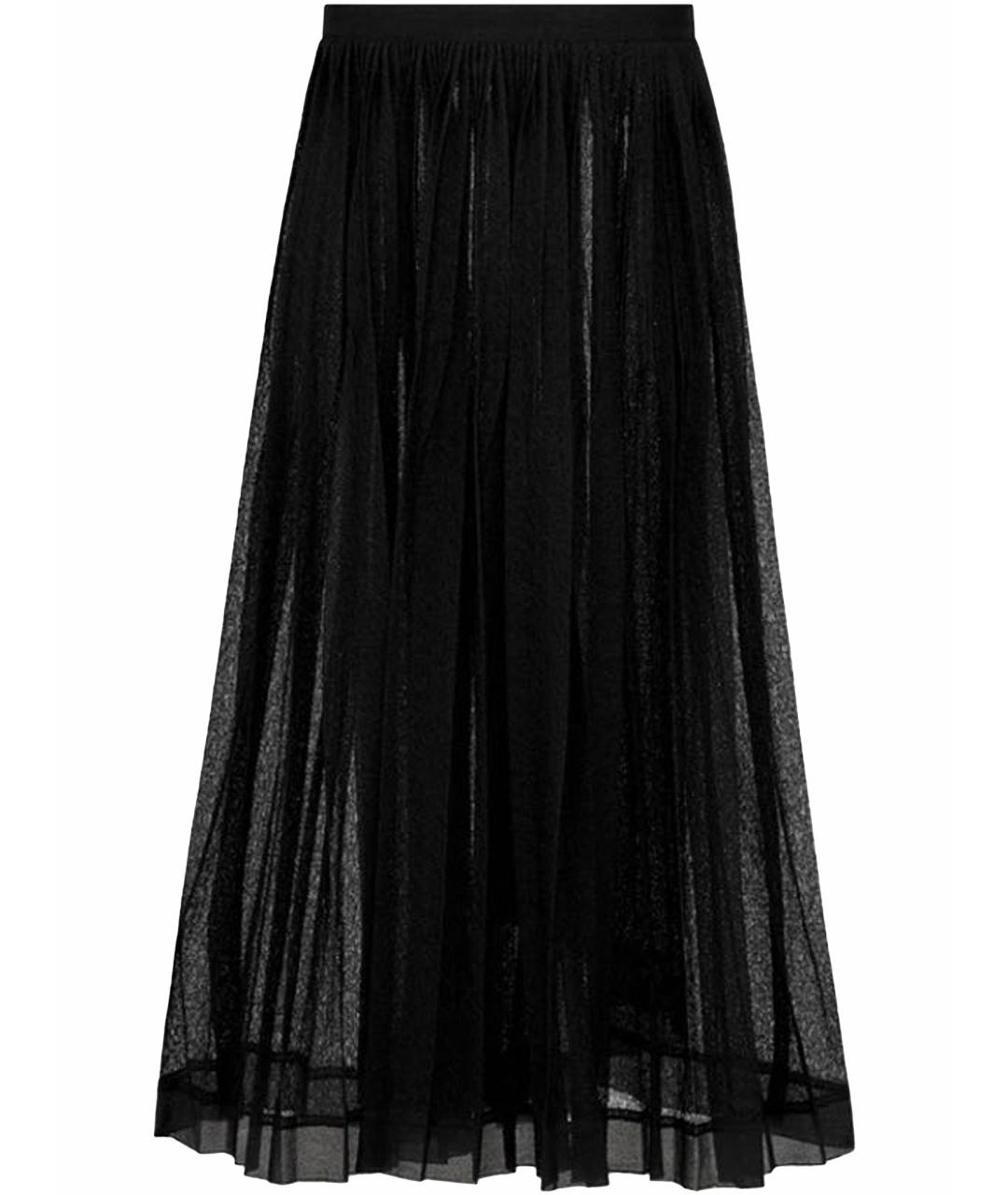 CHRISTIAN DIOR Черная юбка миди, фото 1
