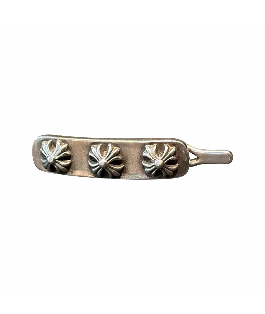 CHROME HEARTS Серебряная заколка, фото 1