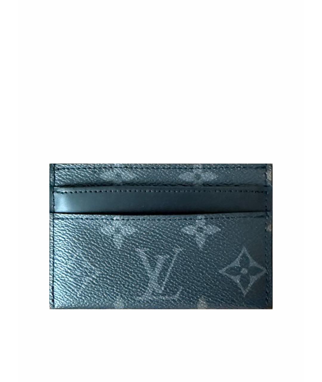 LOUIS VUITTON Синяя визитница, фото 1