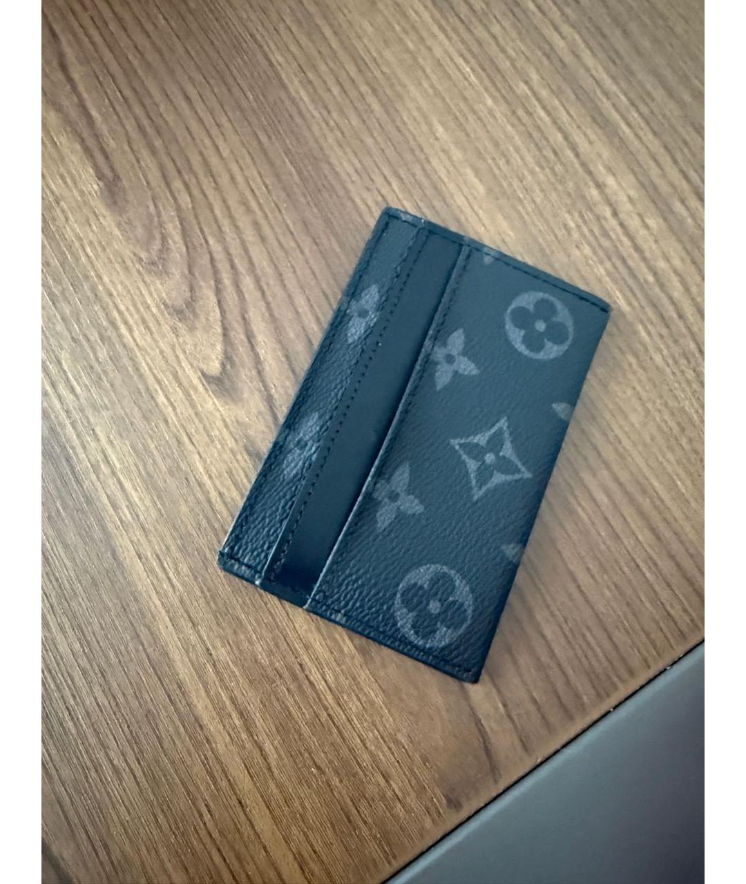 LOUIS VUITTON Синяя визитница, фото 2
