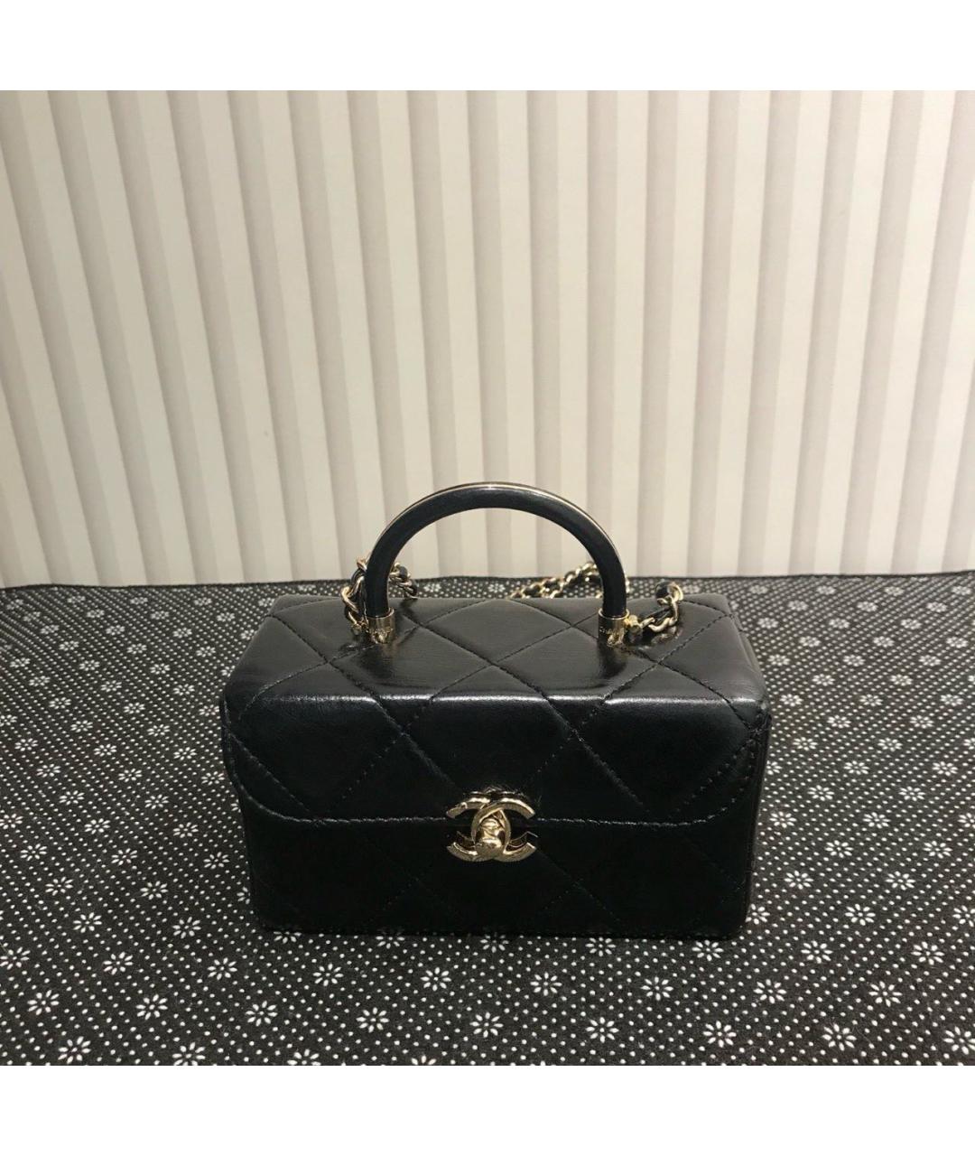 CHANEL Черная сумка через плечо, фото 8