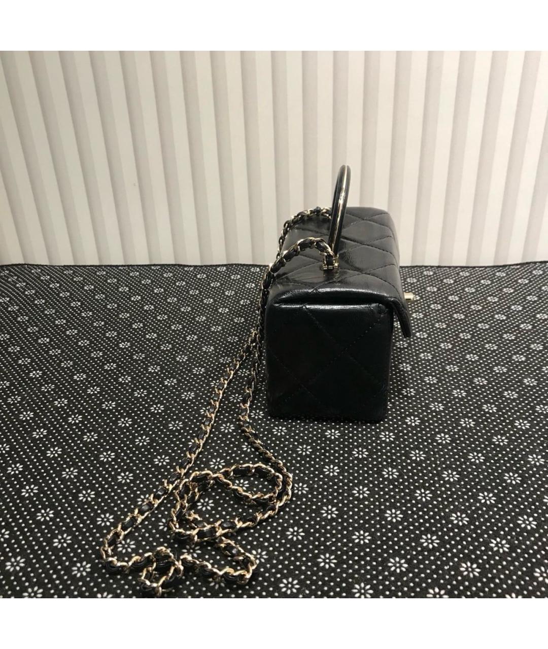 CHANEL Черная сумка через плечо, фото 3