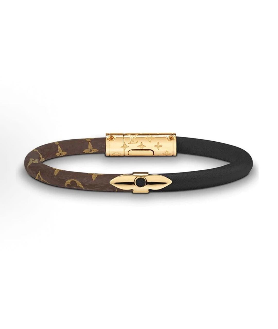 LOUIS VUITTON Черный браслет, фото 4