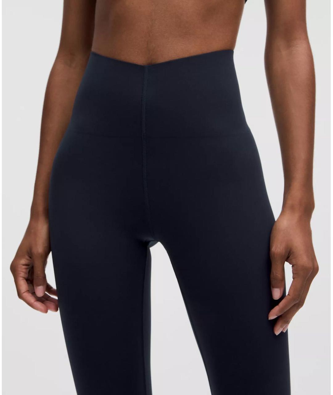 Lululemon Темно-синие полиэстеровые спортивные брюки и шорты, фото 4