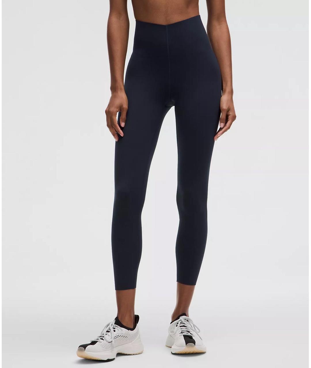 Lululemon Темно-синие полиэстеровые спортивные брюки и шорты, фото 2