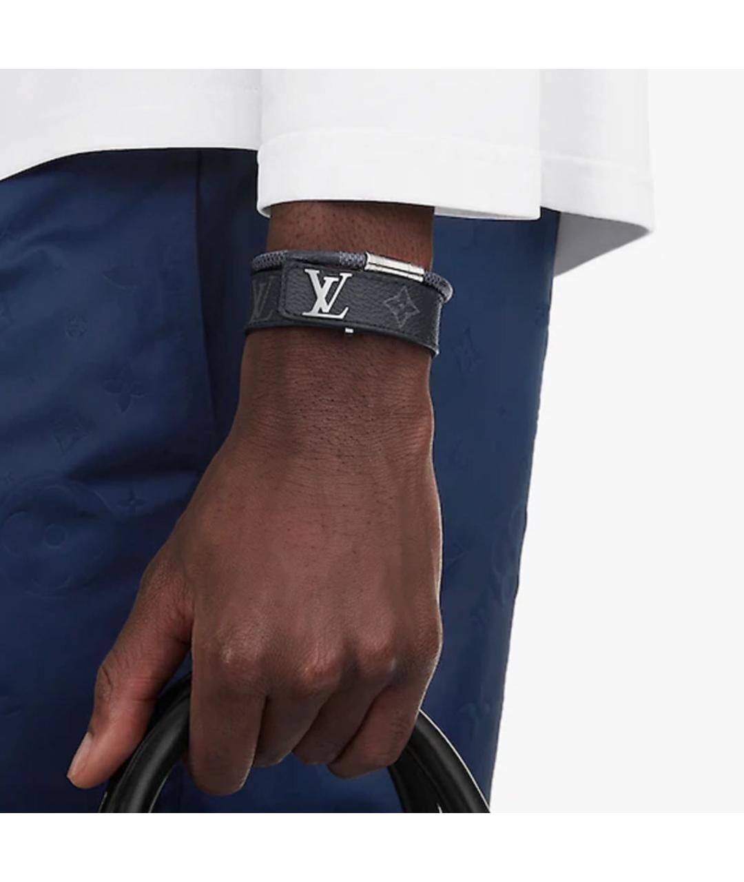LOUIS VUITTON Серый браслет, фото 2