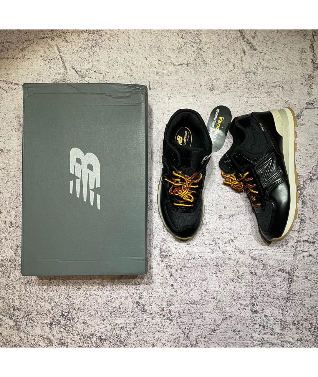 NEW BALANCE Черные высокие кроссовки / кеды, фото 2