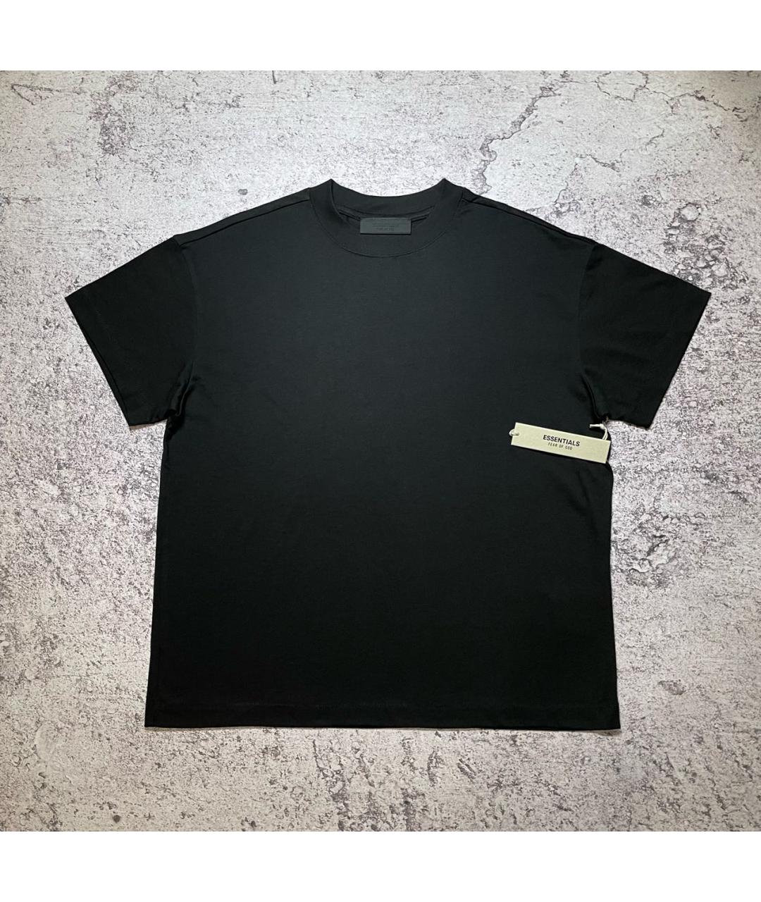 FEAR OF GOD ESSENTIALS Черная футболка, фото 7