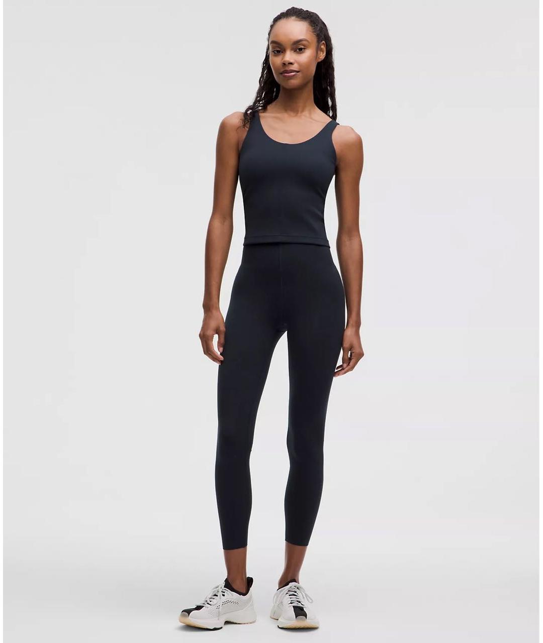 Lululemon Темно-синяя майка, фото 3