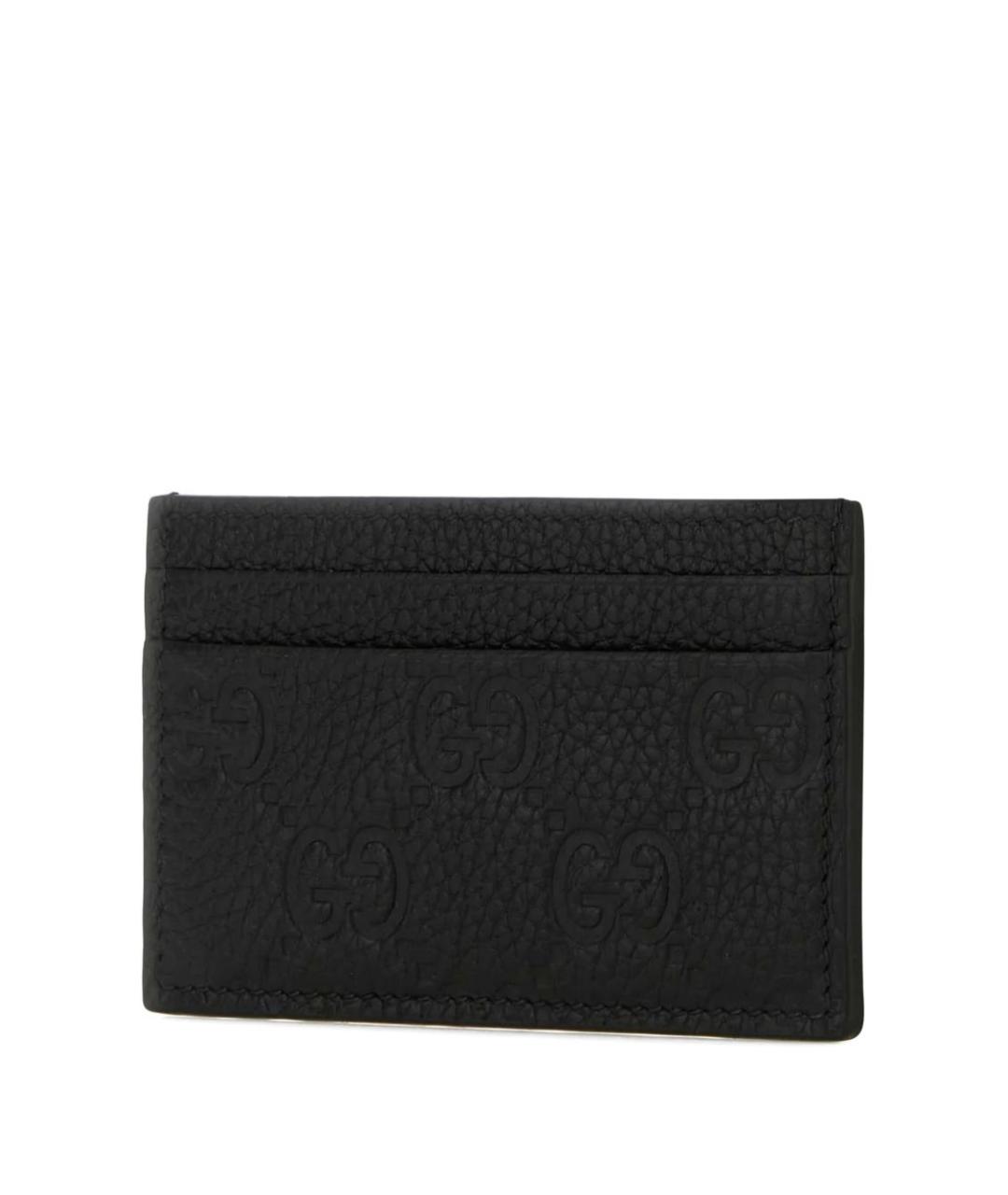 GUCCI Черный кожаный кардхолдер, фото 2