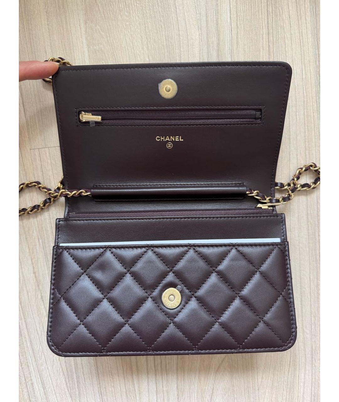 CHANEL Кожаная сумка через плечо, фото 3