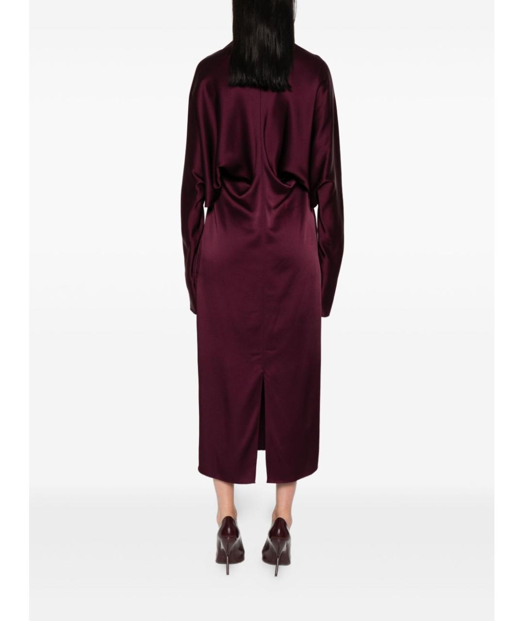 STELLA MCCARTNEY Бордовое платье, фото 3