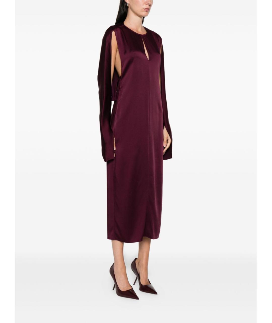 STELLA MCCARTNEY Бордовое платье, фото 2