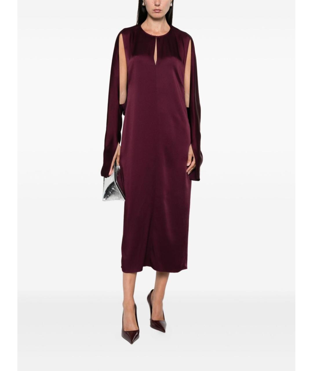 STELLA MCCARTNEY Бордовое платье, фото 5