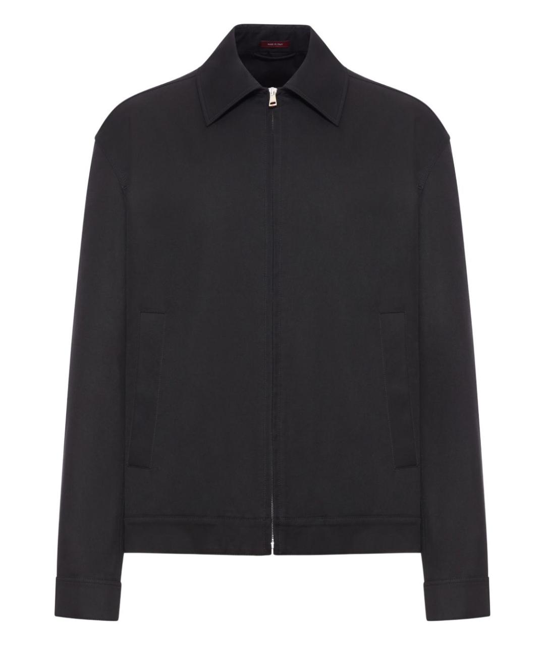 GUCCI Антрацитовая хлопковая куртка, фото 1