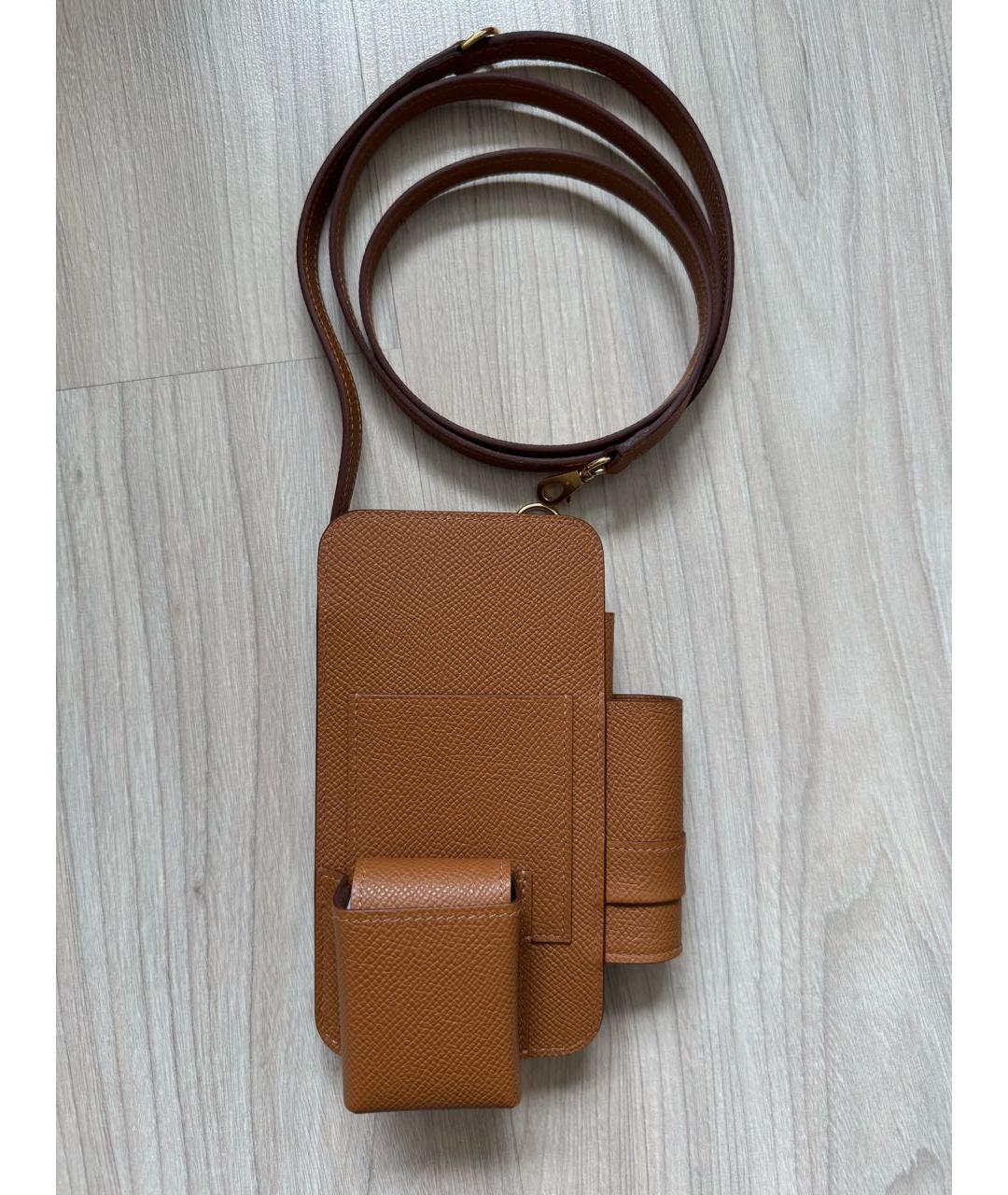 HERMES Кожаная сумка на плечо, фото 9