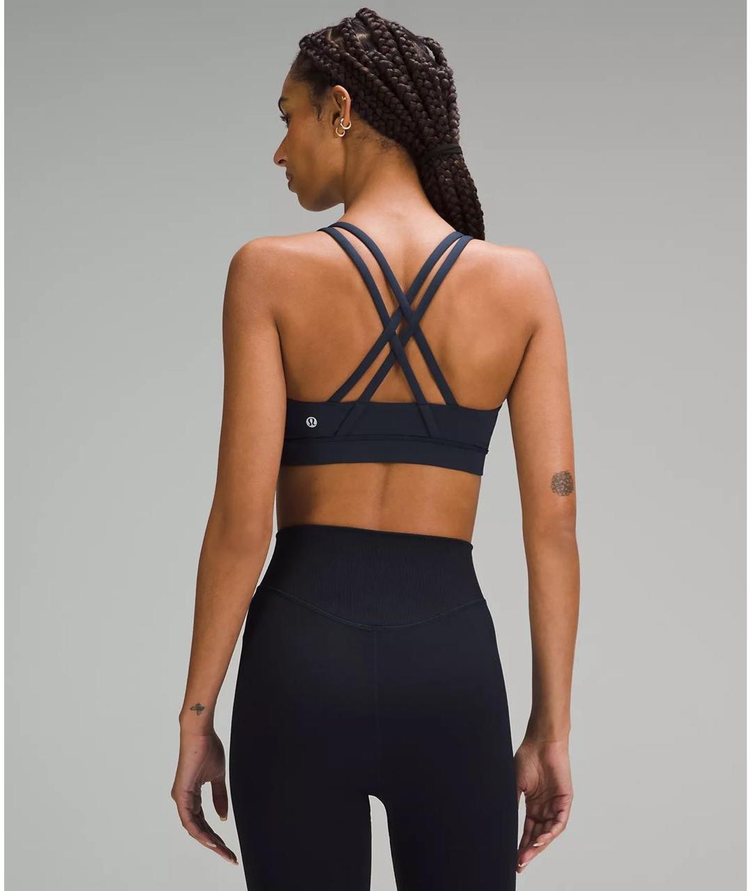 Lululemon Темно-синяя майка, фото 3