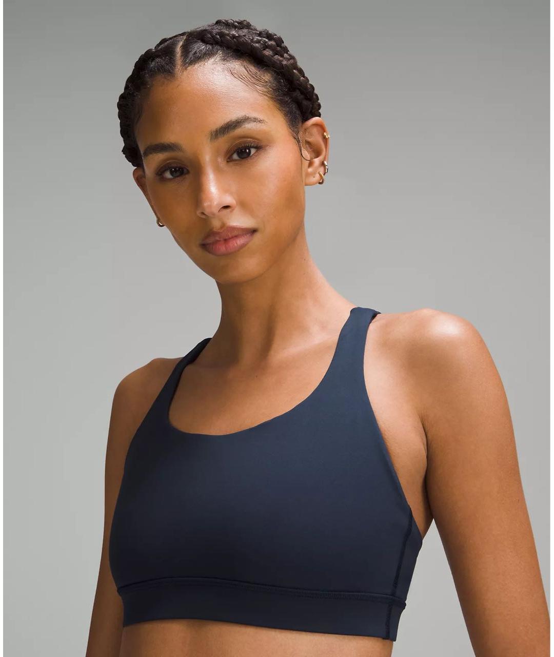 Lululemon Темно-синяя майка, фото 4