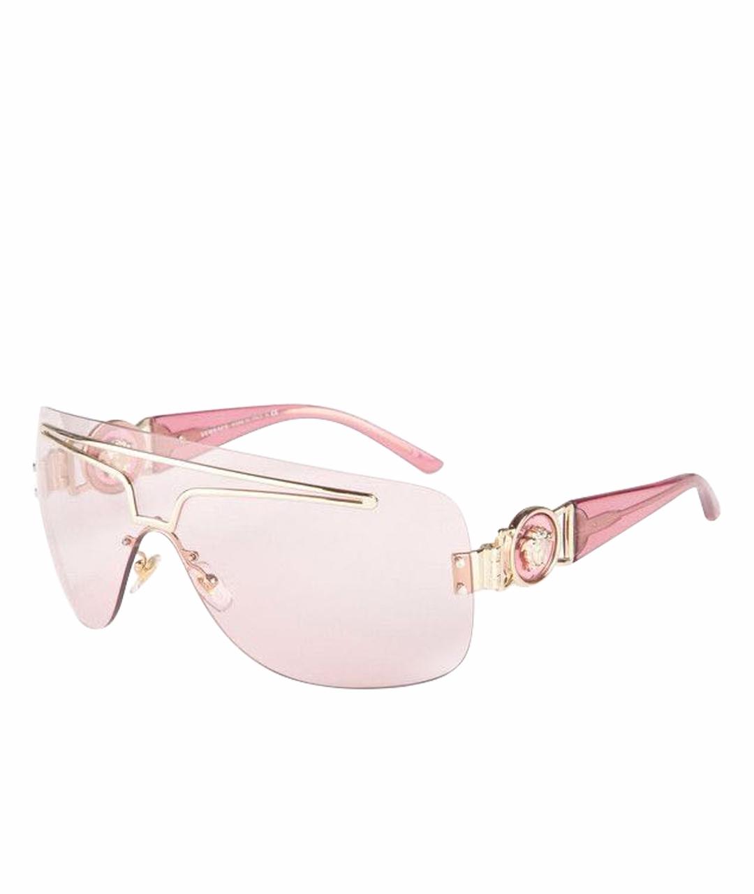 VERSACE Розовые солнцезащитные очки, фото 1