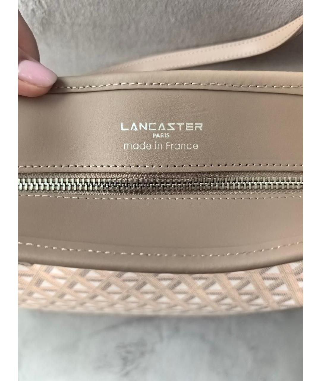 LANCASTER Бежевая сумка тоут, фото 5