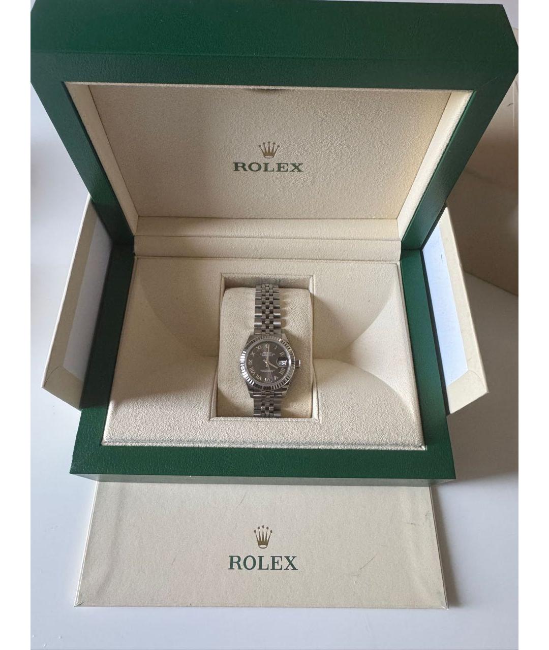 ROLEX Коричневые часы, фото 2
