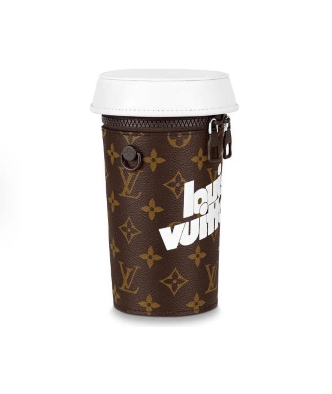 LOUIS VUITTON Коричневая сумка на плечо, фото 3