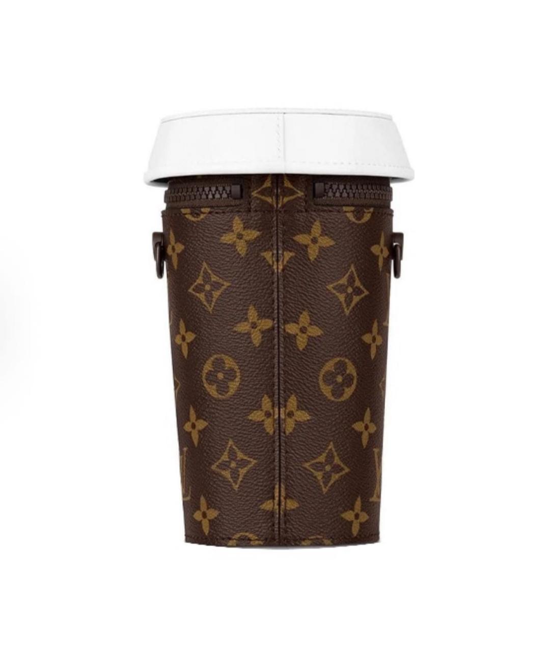 LOUIS VUITTON Коричневая сумка на плечо, фото 4