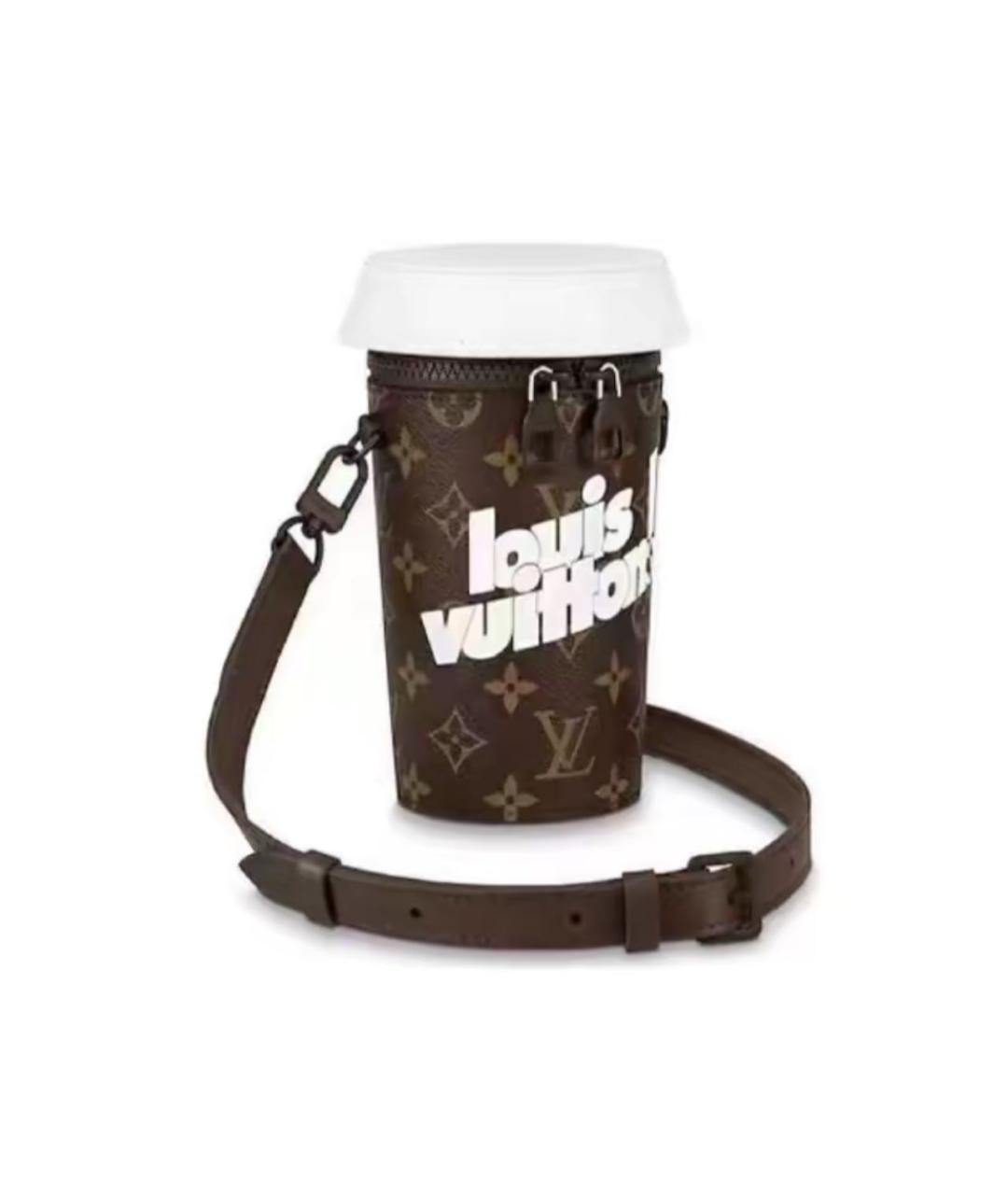 LOUIS VUITTON Коричневая сумка на плечо, фото 6