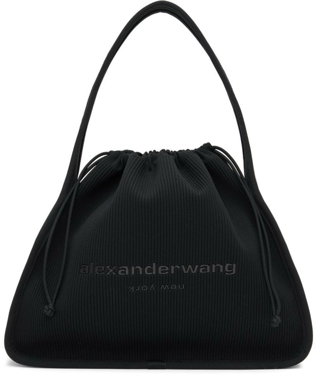 ALEXANDER WANG Черная сумка тоут, фото 4