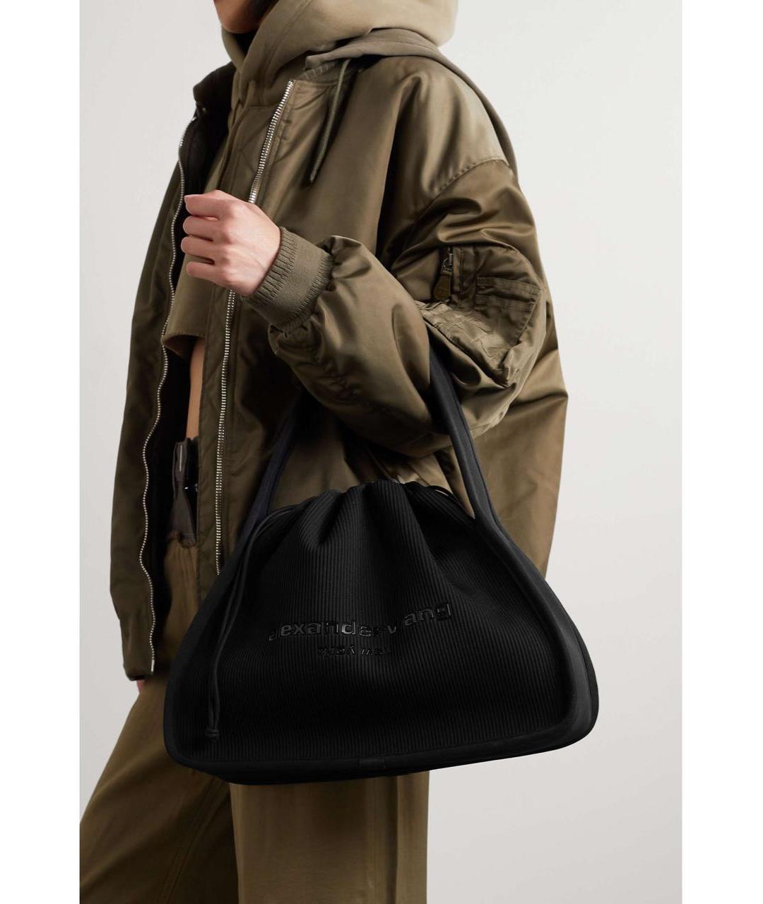 ALEXANDER WANG Черная сумка тоут, фото 2