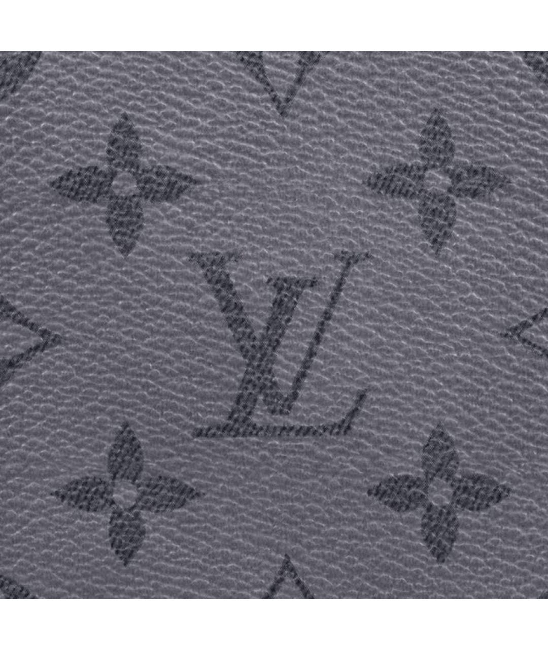 LOUIS VUITTON Антрацитовый кошелек, фото 5
