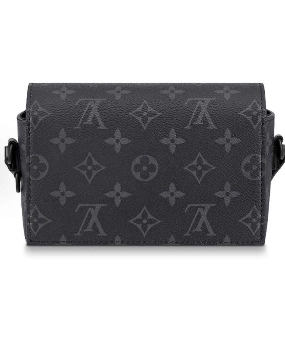 LOUIS VUITTON Черная сумка на плечо, фото 3