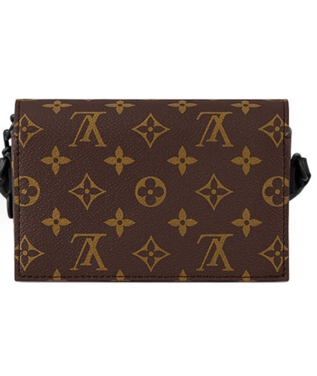 LOUIS VUITTON Коричневая сумка на плечо, фото 3